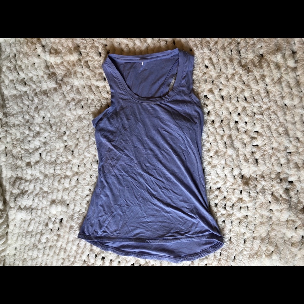 Purple tank top
